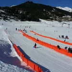 © Piste enfants du front de neige à Aussois - MO. OT AUSSOIS