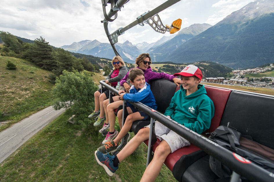 © Remontée mécanique en été à Aussois - OTHMV-A.Pernet