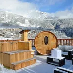 © aussois-hotel-du-soleil-terrasse-panoramique - MO. Hotel du soleil Aussois