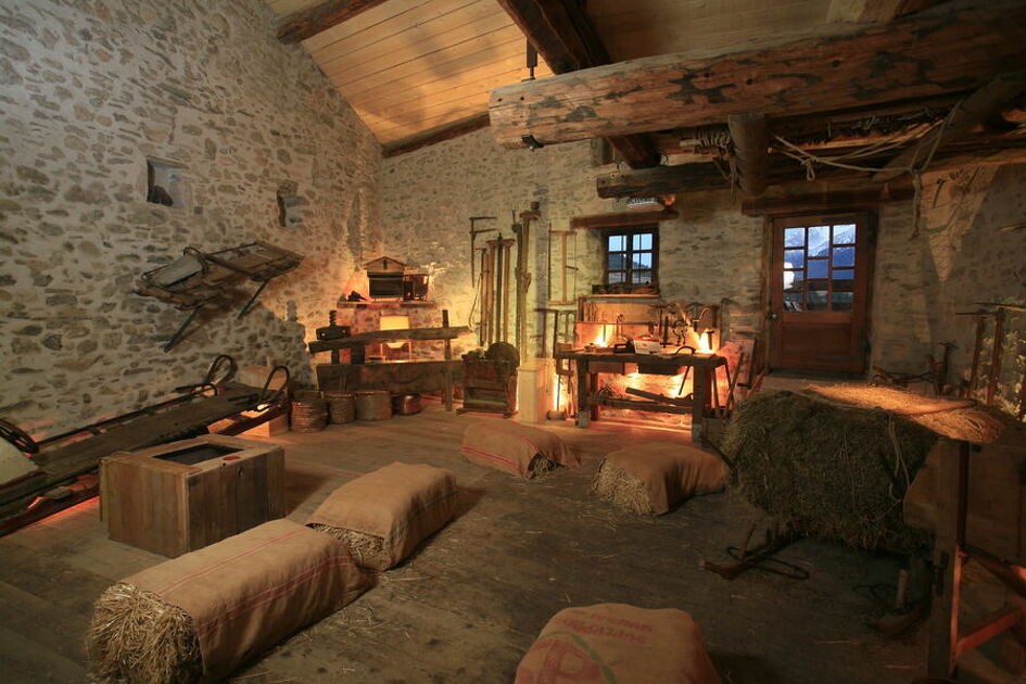 © Vue intérieure du musée l'Arche d'Oé à Aussois - JL Rigaux
