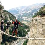 © Via ferrata du Diable Chemin de la vierge à Avrieux - MO. Russ Schleipman- OT AUSSOIS