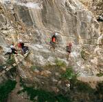 © Via ferrata du Diable Descente aux enfers et montée au purgatoire à Aussois - MO. Russ Schleipman - OT AUSSOIS