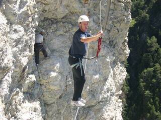 © Via ferrata du Diable Les diablotins à Aussois - MO. OT AUSSOIS