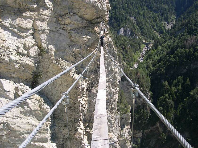 © Via ferrata du Diable Les rois mages à Aussois - MO. OT AUSSOIS