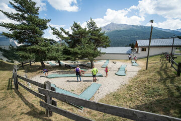 Minigolf d&#039;Aussois - A.Pernet