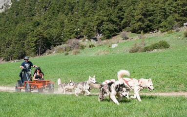 © aussois-husky-adventure-cani-kart - Husky Adventure