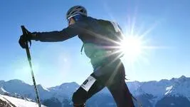© Ski touring in Aussois on marked trails - D.Cuvelier/HMVT