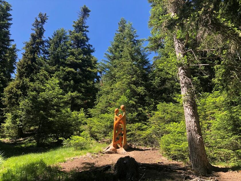 © Aussois, sentier des sculptures - HMVT ACF