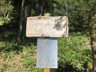 © Aussois, sentier des sculptures - HMVT ACF