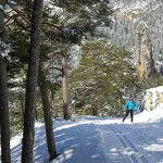 Aussois nordic domain of the Monolithe - Alicia MAGNENOT
