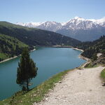 Plan d&#039;Amont dam lake - OT Aussois