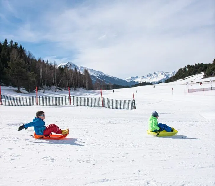 © Piste de luge du domaine nordique Aussois-Sardières - Dylan Cuvelier - HMVT