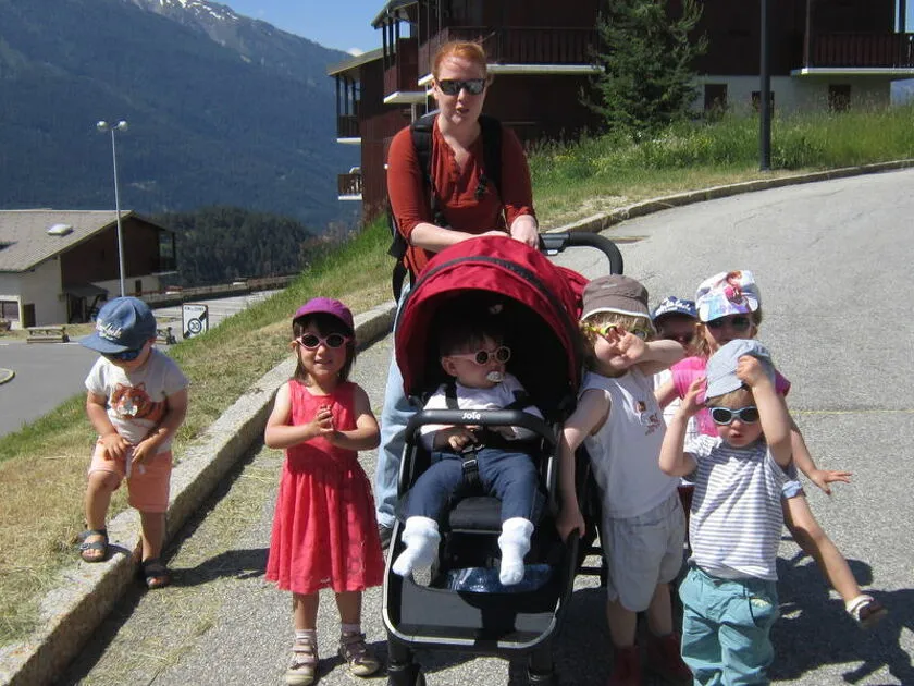 Group of accompanied children - Maison des enfants