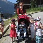 Group of accompanied children - Maison des enfants