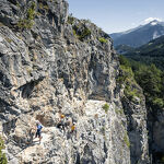 © Via ferrata du Diable Descente aux enfers et montée au purgatoire à Aussois - Auvergne Rhone Alpes Tourisme Tristan Shu