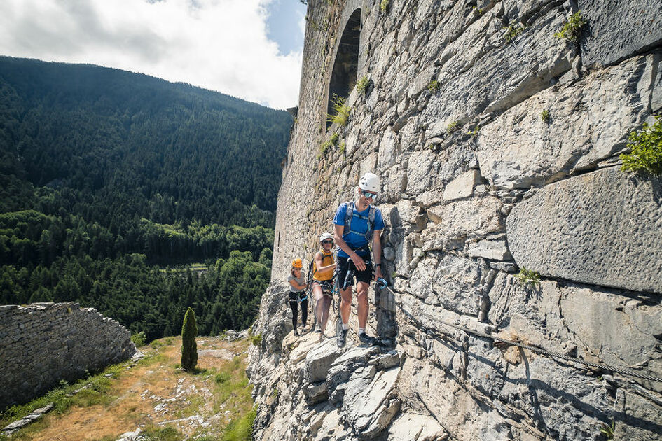 © Via ferrata du Diable Les angelots à Aussois - Auvergne Rhone Alpes Tourisme Tristan Shu