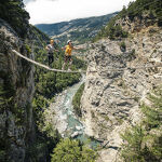 © Via ferrata chemin de la vierge à Aussois - Auvergne rhone alpes tourisme tristan shu