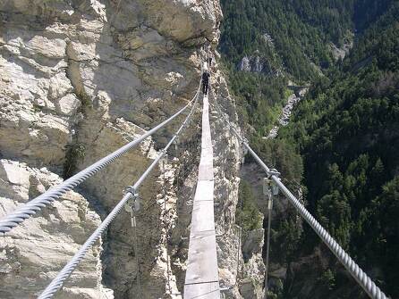 The Via ferrata of the Devil