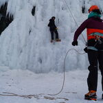 Arrampicata su ghiaccio - HMVT - Ingrid Pauwels