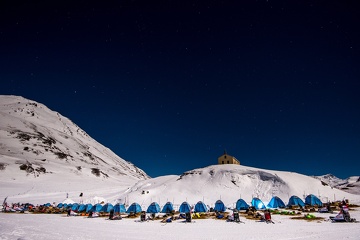 La Grande Odyssée - Bivouac Polar Base Mont-Cenis - Benoit Diacre