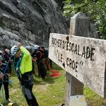 © Escalade sur les rochers du Croué à Aussois - Dylan Cuvelier OTHMV