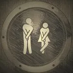 Toilets - Parking du Fort Victor-Emmanuel - Lumpi