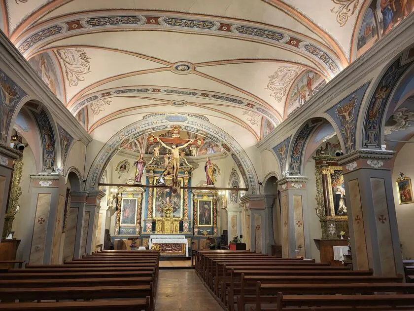 © Intérieur de l'église baroque d'Aussois - Jean-Marie Fressard