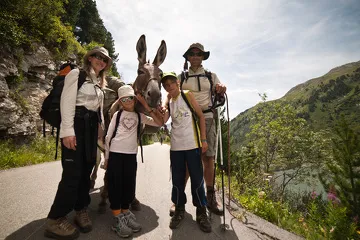Half-day donkey trekking meeting - Nathalie Choiseau