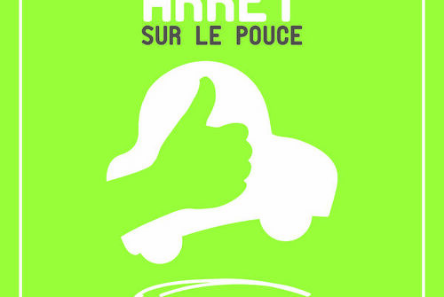 Point d'autostop : route des barrages