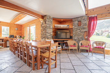 © Aussois Chalet la Buidonnière sleeps 18 - HMVT