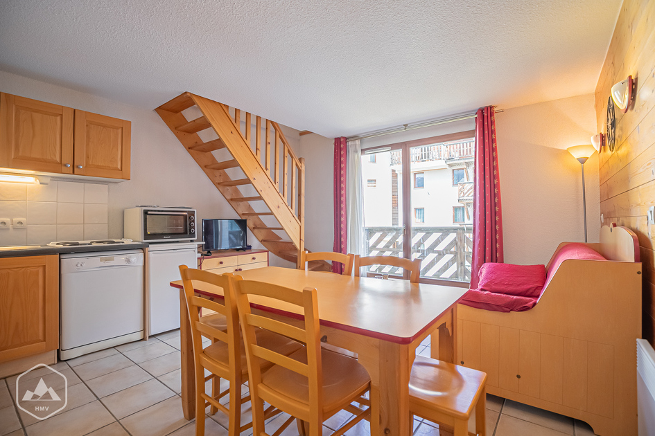 © Appartement 2 pièces pour 6 personnes résidence les Flocons d'Argent à Aussois - HMVT