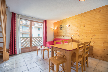 © Appartement 2 pièces pour 6 personnes résidence les Flocons d'Argent à Aussois - HMVT