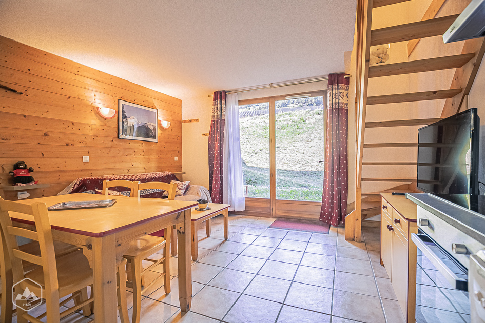 © Appartement 2 pièces 6 personnes résidence les Flocons d'Argent à Aussois - HMVT