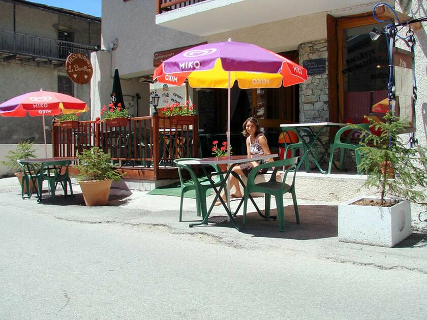 Traditional restaurant &quot;le Barillon&quot; at Aussois - OT.Aussois