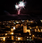 © Feu d'artifice de la nouvelle année à Aussois - D.Cuvelier - OTHMV