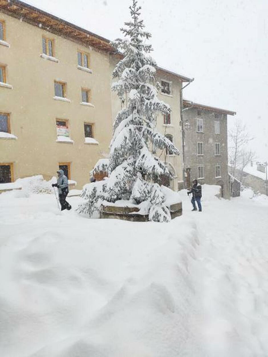 © Rando raquettes de bienvenue avec l'ESF d'Aussois - OTHMV - A.Lombard