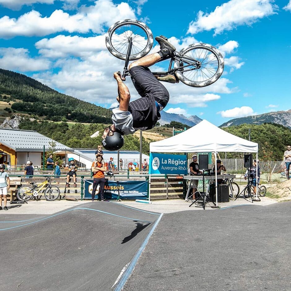 © Gymkana pumptrack à Aussois - A.Lombard - OTHMV