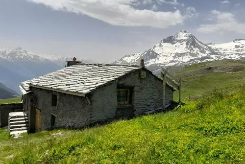 Tour pédestre de Méan Martin en 4 jours - Etape 2 - Du refuge de Vallonbrun au refuge l'Auberge de Bellecombe