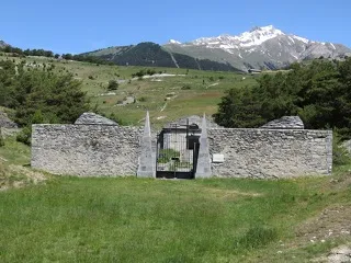Esseillon Sardinian cemetery in Aussois - Mairie Aussois