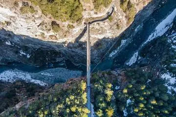 Climbing route of the Gorges de l'Arc - OT Aussois