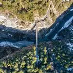 Climbing route of the Gorges de l'Arc - OT Aussois