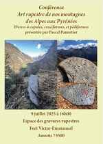 © Conférence Arts rupestres de nos montagnes_Aussois - Pascal Pannetier