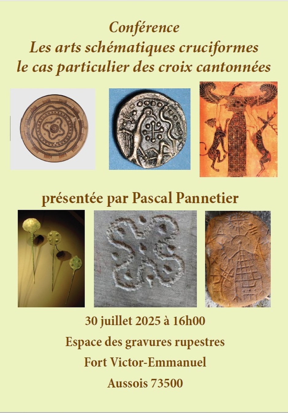 © Conférence Arts schématiques cruciformes_Aussois - Pascal Pannetier