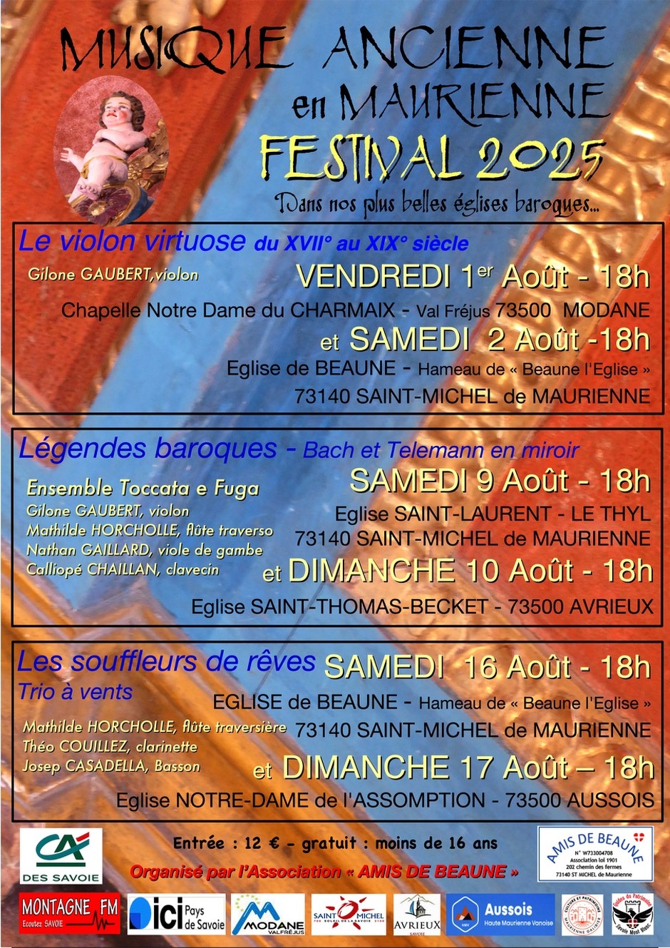 © Festival de musique ancienne en Maurienne_Aussois - Les Amis de Beaune