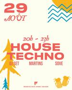 © House techno - DJ Set Martins Sove_Aussois - Brasserie d'Oé
