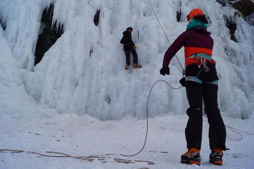 Initiation à la cascade de glace