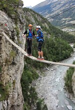 © Sortie Via ferrata à Aussois - Bureau des guides savoie maurienne