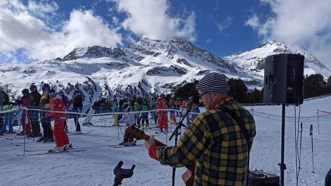 © Festi'ski à l'Eterlou - Concert sur les pistes_Aussois - M. Lefebvre OTHMV