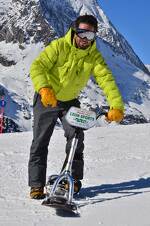 © Découverte du Snowscoot à Aussois - Arc en ciel photos - OT AUSSOIS