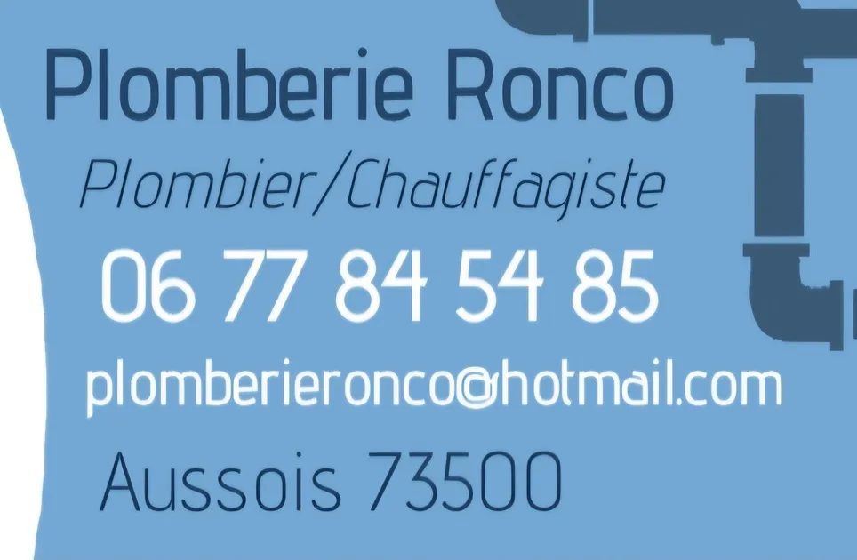 © Plomberie Ronco_Aussois - Remy Ronco
